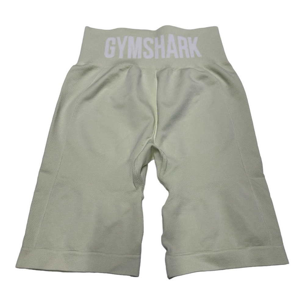 Gymshark FLEX Cycling‎ Shorts Women's Size Small S Light Green Marl